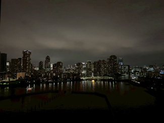 【展望】 | キャナルワーフタワーズWEST | 夜のバルコニーからの眺望です♪
いつまでも見ていられそうな夜景ですね♪