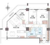 キャナルワーフタワーズWESTの画像