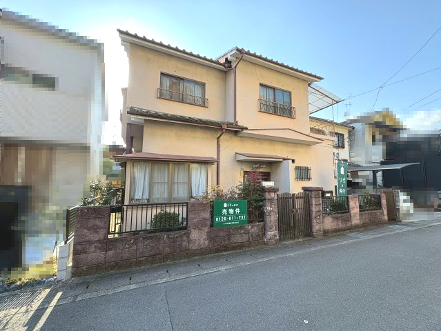 【成約済】長岡京市滝ノ町2丁目　　の外観|お好きなハウスメーカーや工務店にて建築可能です！