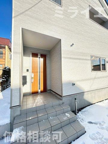 【新築戸建】札幌市北区新琴似五条12丁目2棟のエントランス