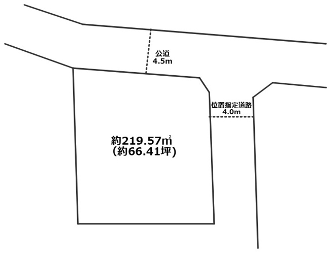 【区画図】 | 堀切二丁目戸建