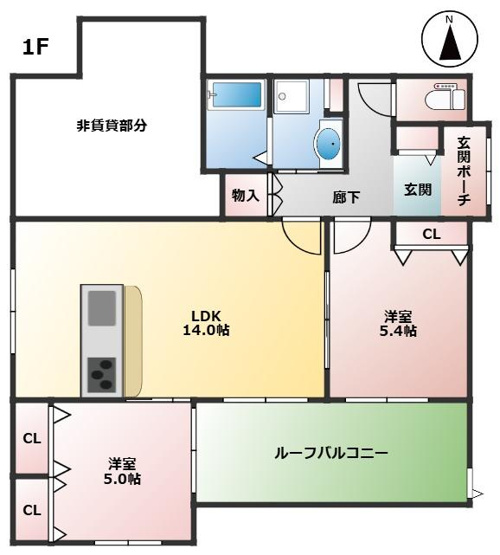 【間取り】 | 堀切二丁目戸建