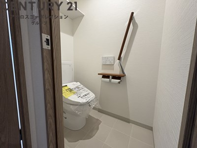 温水洗浄便座つきでおすすめです！