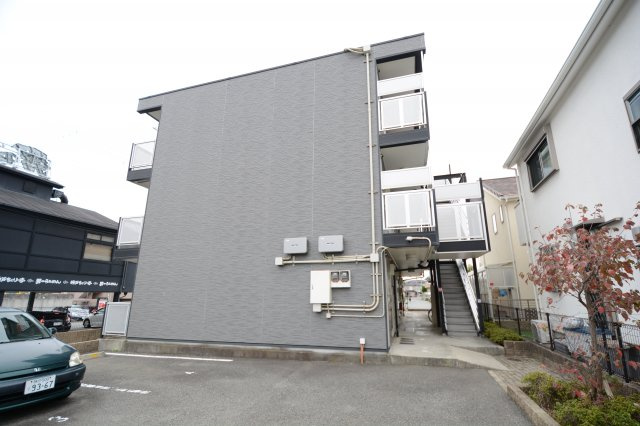 防犯カメラ付きで安心です