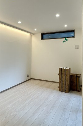 【居間・リビング】 | TRIOVE JR久留米駅前 | 実際のお部屋の写真です（建築中）