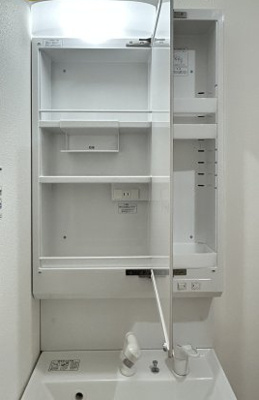 【独立洗面台】 | TRIOVE JR久留米駅前 | 実際のお部屋の写真です（建築中）