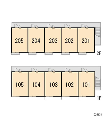 【区画図】 | レオパレスボナール-野崎２丁目-