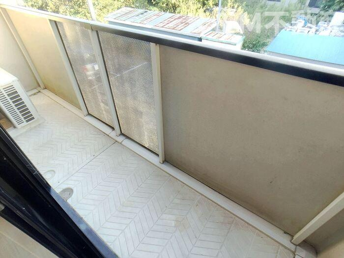 サンハイムＳ－Ｂのバルコニー|落ち着いた時間を過ごせるバルコニーです