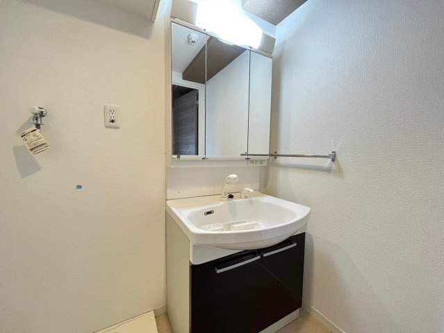 プリマヴェーラ花の木 弐番館の洗面所|独立洗面台あり、毎朝おしゃれに忙しい女性の方におすすめです