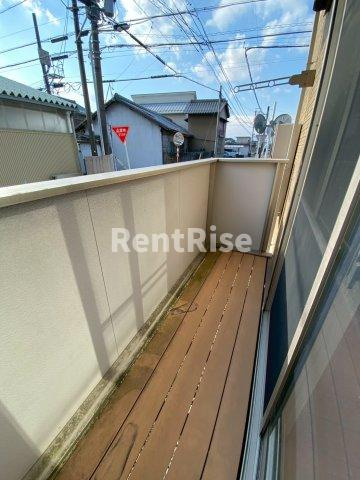 ハイム西五城Ⅴのバルコニー