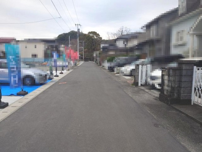 【前面道路含む現地写真】 | （ご成約）新築住宅　高知市瀬戸東町６期②
