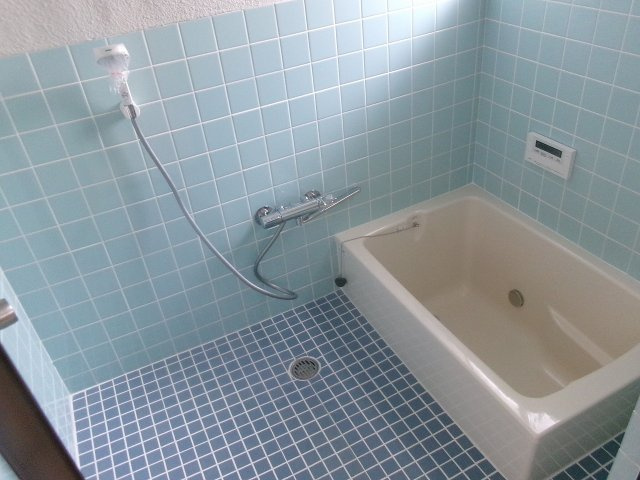 衣川貸家の浴室