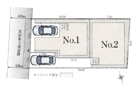 【区画図】 | 豊島区長崎５丁目　新築戸建て　１号棟 | 東長崎駅徒歩5分の好立地に全2棟の新築が誕生です