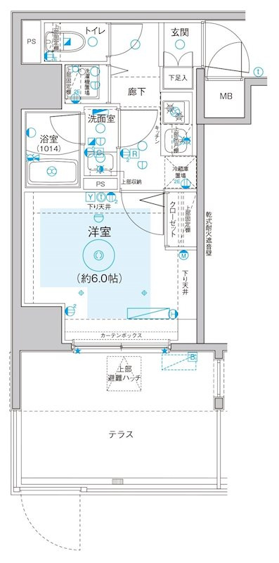 Le'a横濱関内弐番館の間取り