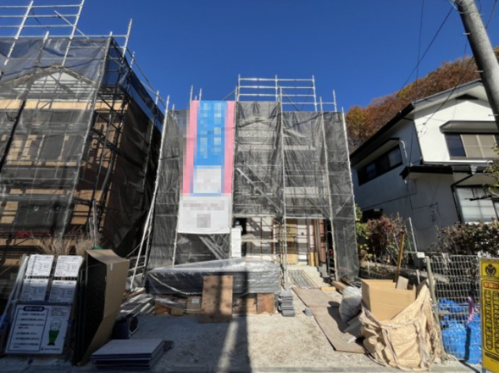 祝　成約済み　八王子市　元八王子町　新築戸建て　４６期の外観|～仲介手数料無料☆八王子ひなた不動産～　八王子市元八王子町　新築戸建て