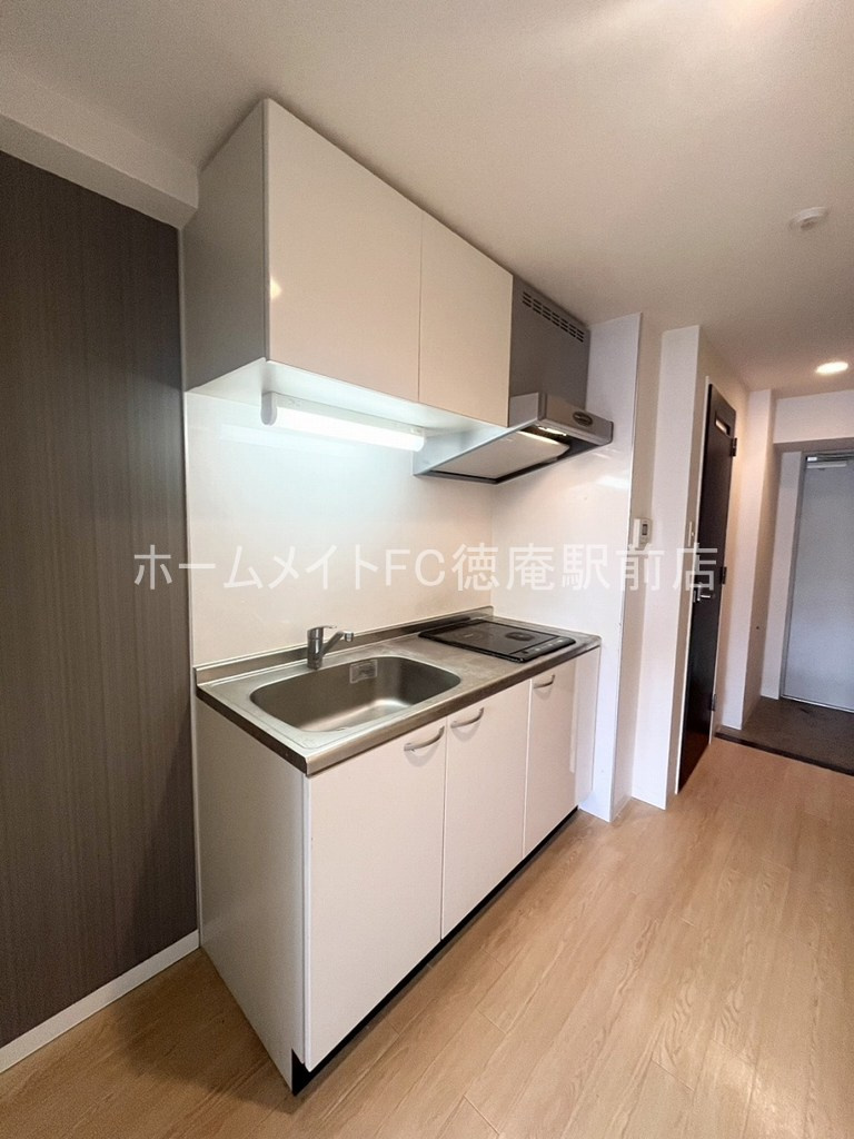 大阪市城東区鴫野西１丁目の賃貸マンションのキッチン