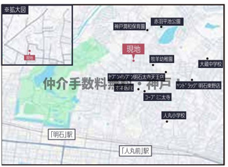 【地図】 | 明石市太寺天王町　新築戸建3号棟　仲介手数料無料！ | 明石市太寺天王町　新築3号棟　仲介手数料無料！