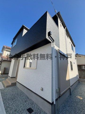 【外観】 | 明石市太寺天王町　新築戸建3号棟　仲介手数料無料！ | 外観は落ち着いています