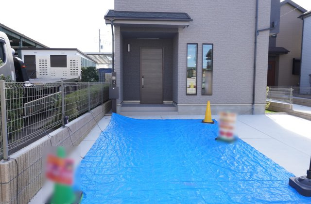 越谷市花田4丁目 新築分譲住宅 全5棟 A号棟の駐車場