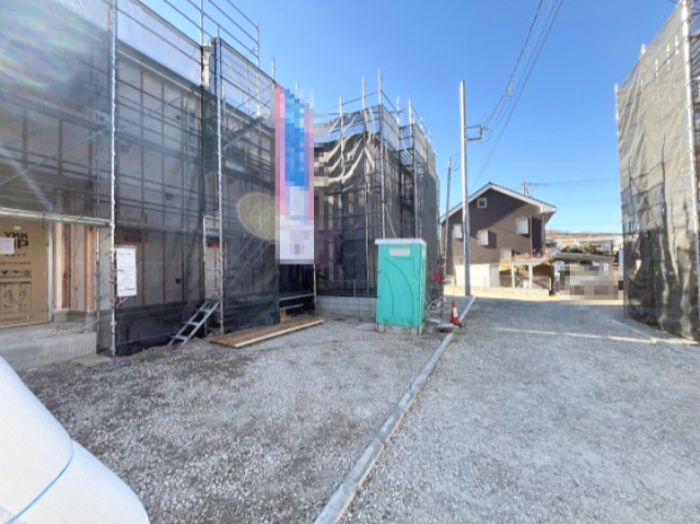 祝　成約済み　八王子市　元八王子町　新築戸建て　４６期の前面道路含む現地写真|～仲介手数料無料☆八王子ひなた不動産～　八王子市元八王子町　新築戸建て