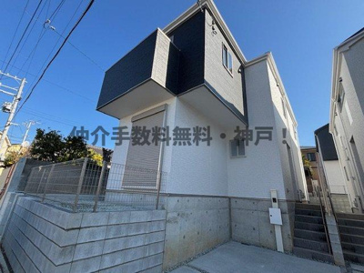 【外観】 | 明石市太寺天王町　新築戸建1号棟　仲介手数料無料！ | 外観もきれいです