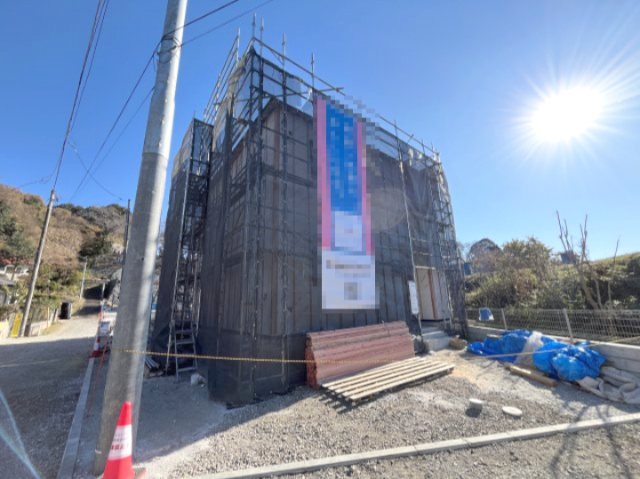 『八王子市新築戸建て』八王子市元八王子町2-816【仲介手数料無料】　４６期の外観|～仲介手数料無料☆八王子ひなた不動産～　八王子市元八王子町　新築戸建て