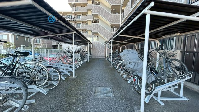 ライオンズガーデン狭山富士見の駐輪場|2/19　撮影