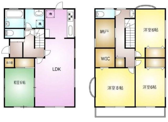 【間取り】 | 4SLDKは、サービスルーム、4つの居室、リビングダイニングキッチンを備えた広い間取りです。収納や趣味のスペースを確保しつつ、広々としたリビングで家族団らんを楽しめ、快適な暮らしを実現できるでしょう。