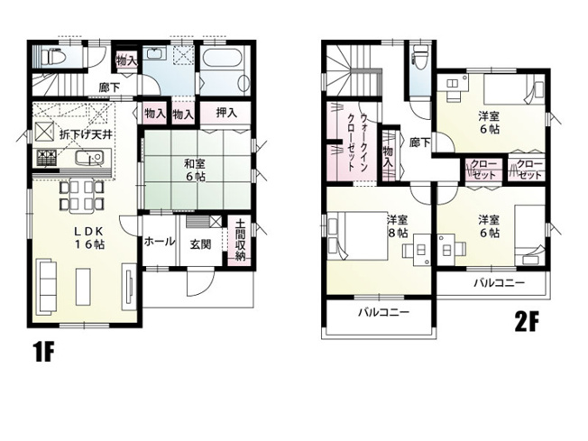 【間取り】 | 久喜市菖蒲町菖蒲　新築戸建　全9棟　7号棟