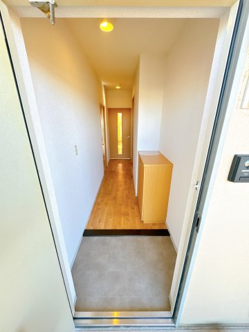 Ｏｒａｎｇｅハイツの玄関|毎日通る玄関はこちらです