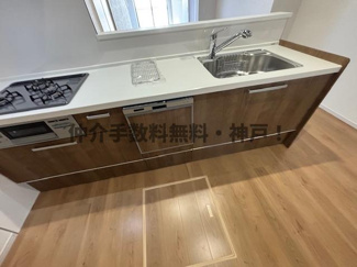 【キッチン】 | 明石市太寺天王町　新築戸建2号棟　仲介手数料無料！ | キッチンです