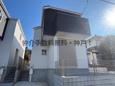 【外観】 | 明石市太寺天王町　新築戸建2号棟　仲介手数料無料！ | 物件の外観です