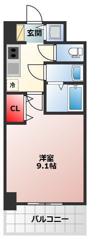 【間取り】 | S-RESIDENCE堺blaze