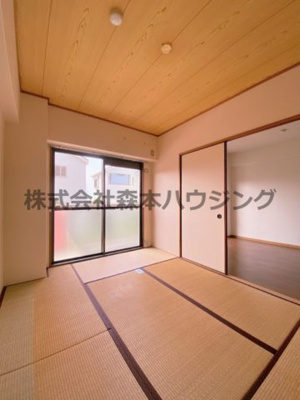 【和室】 | 　ヴィラージュ私市 | ※同タイプ別室の写真となります。
　設備内容など相違がある場合あくまで現状優先となります。