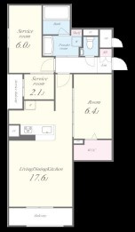 インペリアル大宮　大宮小学校区の間取り|インペリアル大宮　間取り