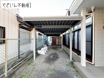 【駐車場】 | 東松山市西本宿　中古住宅   | 現地(2025年12月撮影)