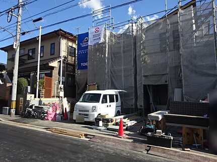 広島市南区向洋新町２丁目の前面道路含む現地写真