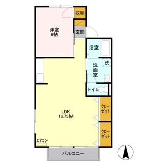 【間取り】 | コーポ一の沢