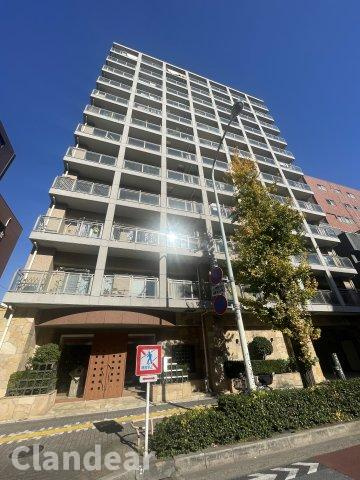 グランドパーク入谷クレアーレの外観|駅徒歩4分、SRC造の堅牢さと安心管理。資産性と暮らしやすさを兼ね備えた住まい