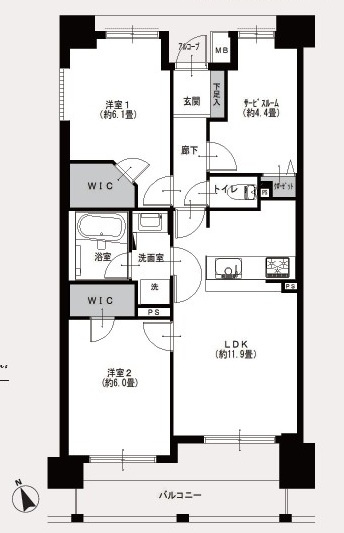 グランドパーク入谷クレアーレの間取り|ドキドキの新生活も、安心してスタート。ぴったりの住まいを見つけませんか？クランディアが一緒に住まい選びをサポートします‼　まずは、お気軽にお問合せください　＃クランディア