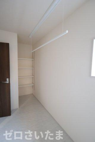 《仲介手数料無料》西区大字佐知川871-7新築一戸建てリーブルガーデンのランドリースペース