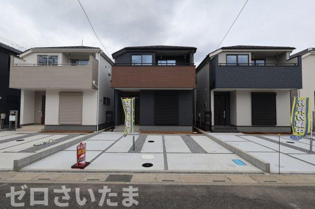《仲介手数料無料》西区大字佐知川871-7新築一戸建てリーブルガーデンの外観|撮影日 2026年6月5日 14:30 曇り