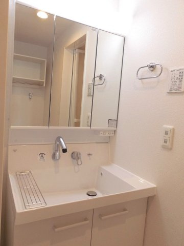 D-room高丘の洗面所