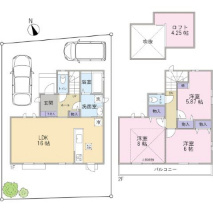 小金井市貫井南町1丁目　新築全2棟　