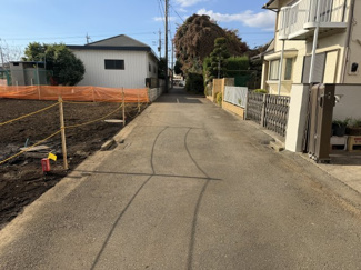 【外観】 | 小金井市貫井南町1丁目　新築全2棟　 | 販売現地　小金井市貫井南町1丁目　新築戸建全2棟　B棟