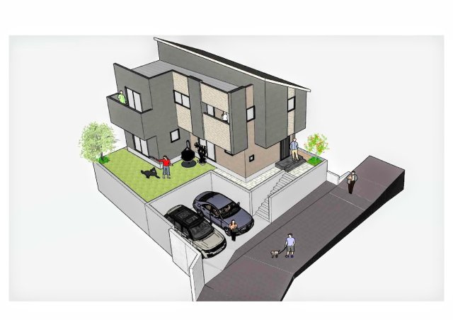 港北区岸根町　新築戸建て