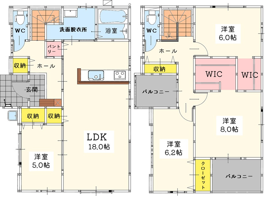 【間取り】の画像