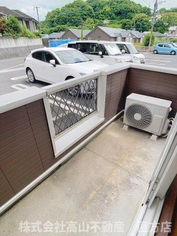 エヴァーグリーンＨのバルコニー