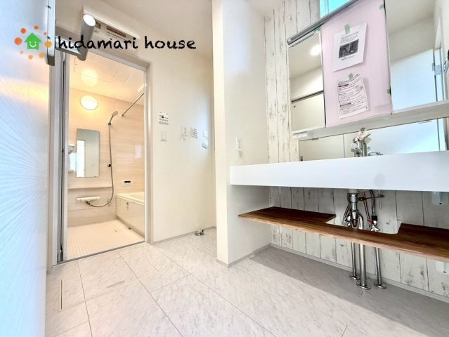 見沼区深作3丁目　新築戸建　ブルーミング01の脱衣所