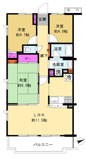 中古マンション藤沢市城南３丁目☆クリオ藤沢伍番館 7階-52-24-の画像